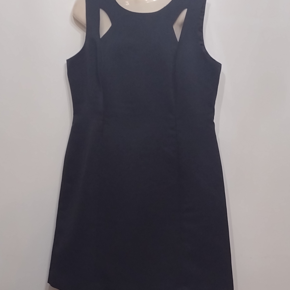 Tahari women black dress.